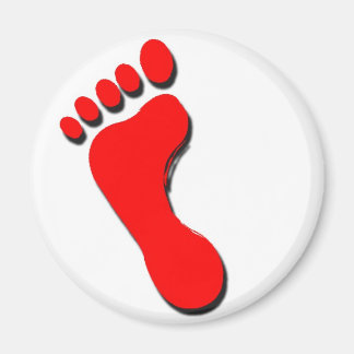 Child's Foot Print Magnet