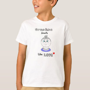 Childs Grandma Smells Like Love T-Shirt