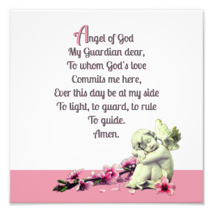 Child's Guardian Angel  Photo Print