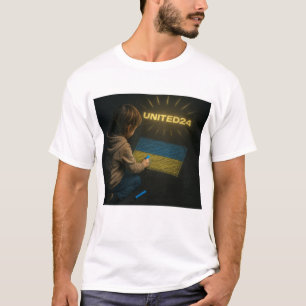 Child's Hope: Ukraine Flag for United24 Mens T-Shirt