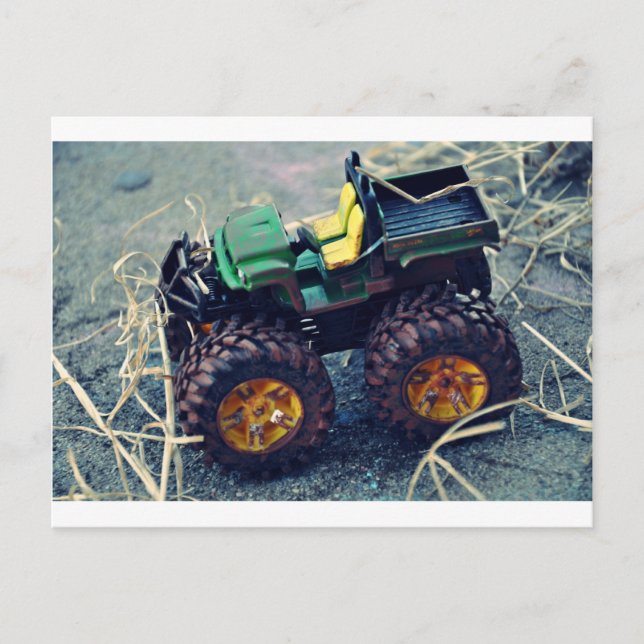 Child's John Deer Toy Postcard (Front)