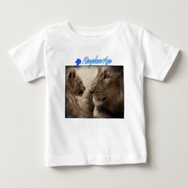childs lionT-Shirt childrens lions photo T-shirt (Front)