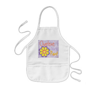 Childs Name Painting Apron