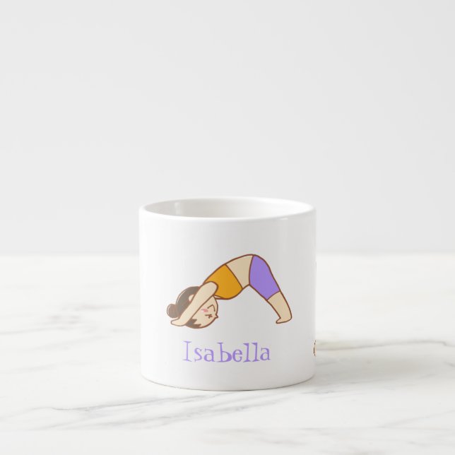 Child's Personalised Yoga Mug (Front)