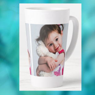 Child's Photo, Boyfriend, Spouse, Mom or Pet Latte Mug