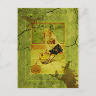 Child's Play Halloween Postcard
