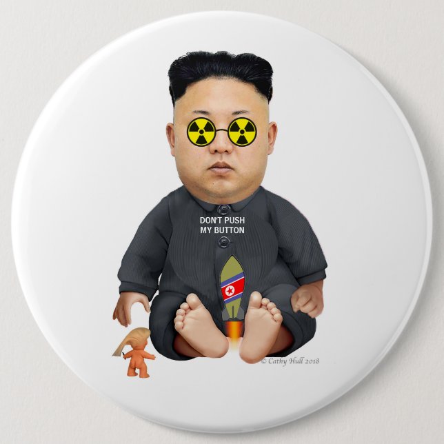 Child's Play Lil Rocket Man Button (Front)