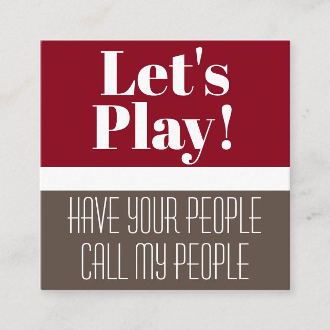 Child's Playdate Card Modern & Fun (Front)