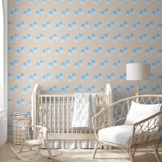 Child's Room Delicate Design Wallpaper (Kids)
