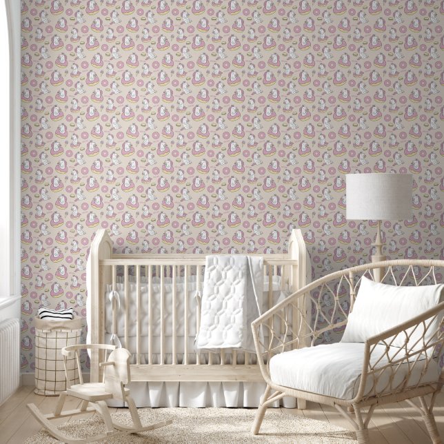 Child's Room Delicate Design Wallpaper (Kids)
