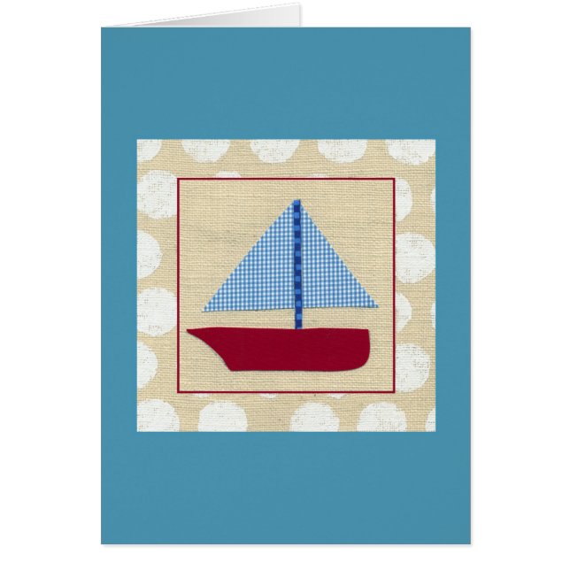 Child's Sailboat by Chariklia Zarris (Front)