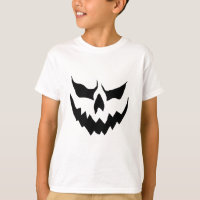 Childs Scary Pumpkin Shirt