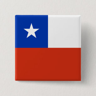chile 15 cm square badge