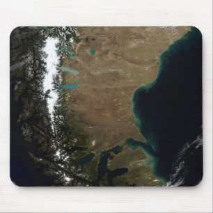 Chile and the Patagonian region of Argentina Mouse Pad