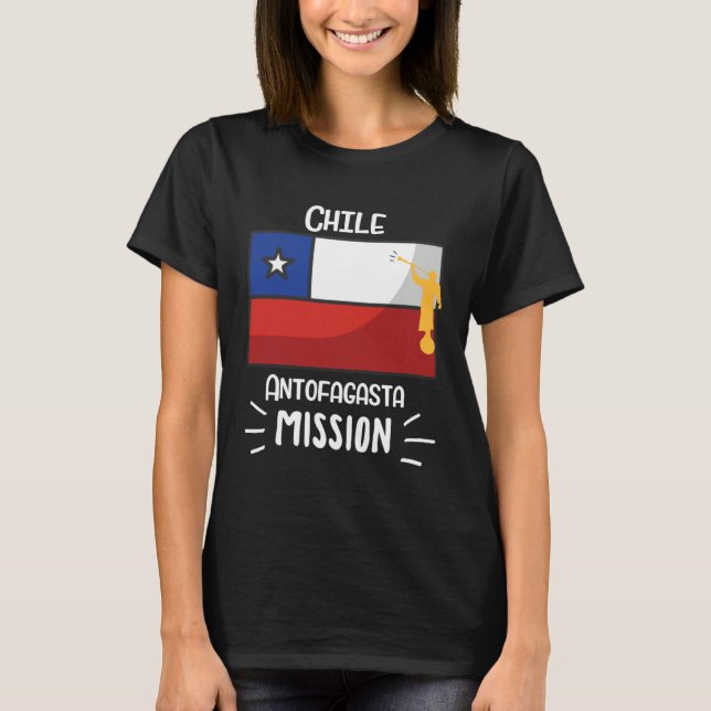 Chile Antofagasta Mormon LDS Mission Missionary T-Shirt (Front)