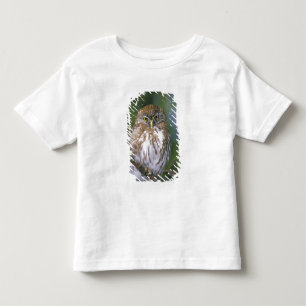Chile, Aysen. Juvenile Autral Pygmy Owl Toddler T-Shirt