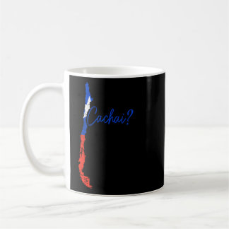 Chile Cachai Chilean Flag Slang Pride Vintage Chil Coffee Mug
