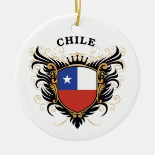 Chile Ceramic Tree Decoration