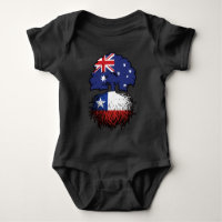 Chile Chilean Australian Australia Tree Roots Flag