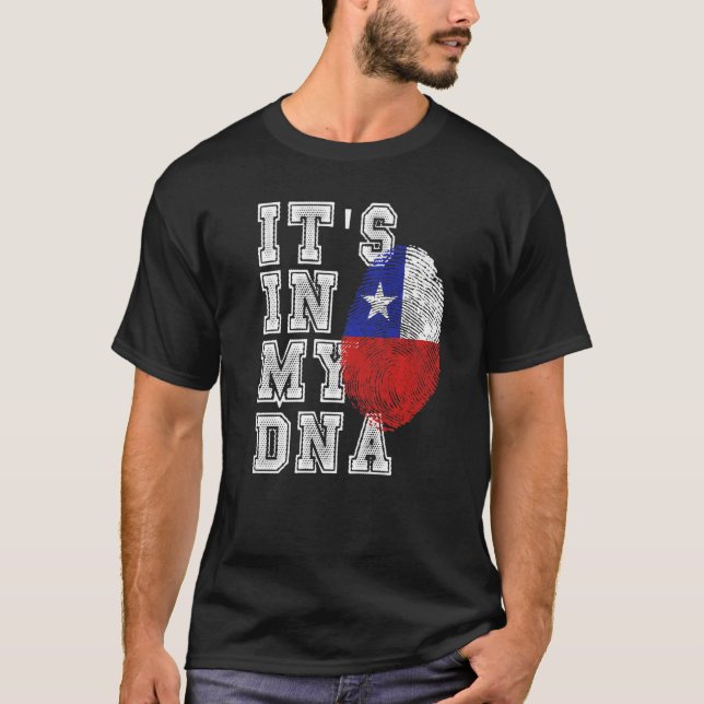 Chile Chilean Chile flag T-Shirt (Front)