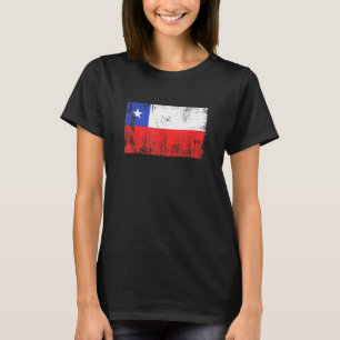 Chile Chilean Flag Football Fan Sports Adults Kids T-Shirt