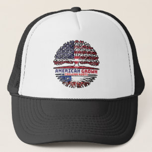 Chile Chilean US American USA United States Tree Trucker Hat