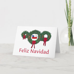Chile Christmas 2 Holiday Card