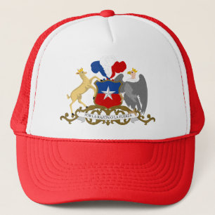 Chile Coat of Arms detail Trucker Hat