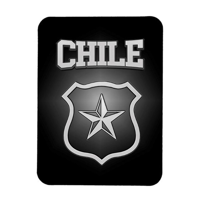 Chile Coat of Arms Magnet (Vertical)