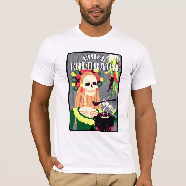 chile colorado (cool scheme) T-Shirt (Front)