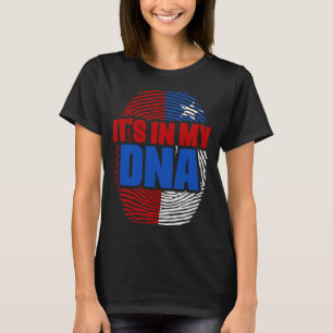 Chile DNA Country Flag Citizenship Hispanic Race C T-Shirt