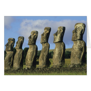 Chile, Easter Island, Rapa Nui, Ahu Akivi