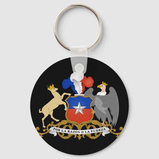 chile emblem key ring (Front)