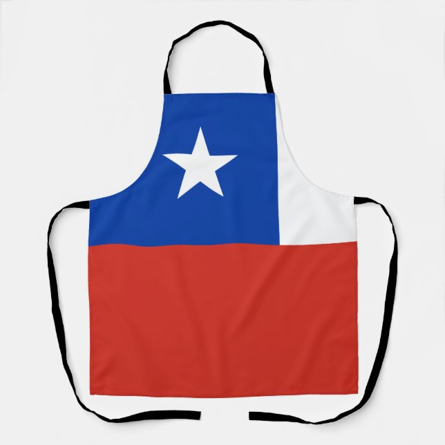 Chile flag All-Over Print Apron (Front)