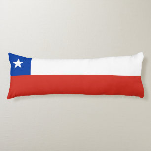 Chile Flag Body Cushion