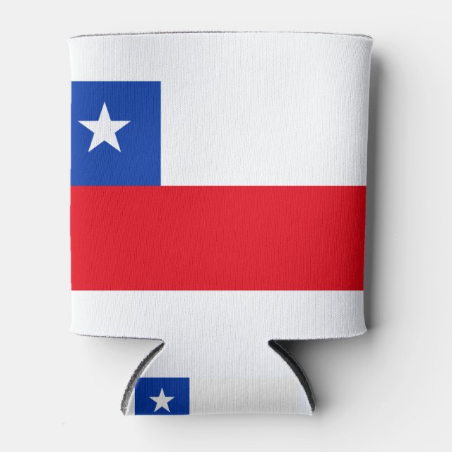 Chile Flag Can Cooler (Front)