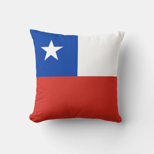 Chile Flag Cushion (Front)