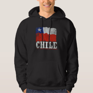 Chile Flag Graphic For Men Women Hispanic Chilean Hoodie