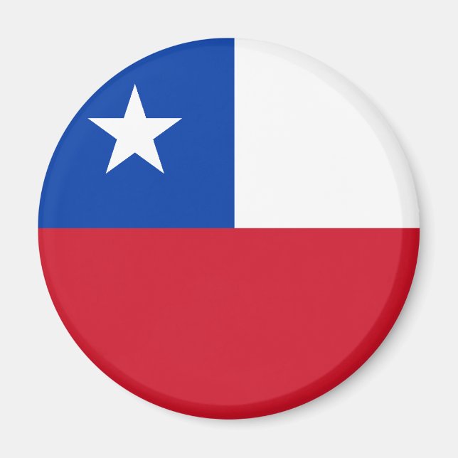 Chile Flag Magnet (Front)