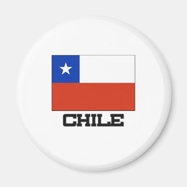 Chile Flag Magnet (Front)
