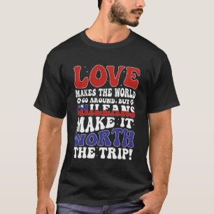 Chile Flag Men & Women Cute Til Chileans T-Shirt