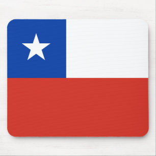 Chile Flag Mouse Pad
