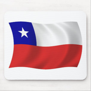 Chile Flag Mousepad