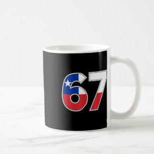 Chile Flag Number 67 Celebration Design Coffee Mug