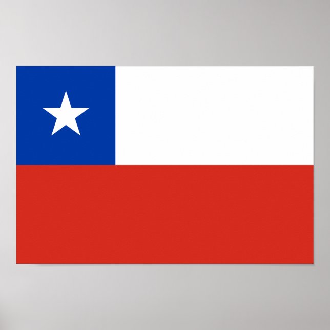 Chile Flag Poster (Front)