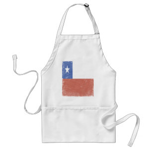 Chile Flag Standard Apron