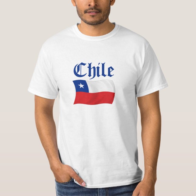 Chile Flag T-Shirt (Front)