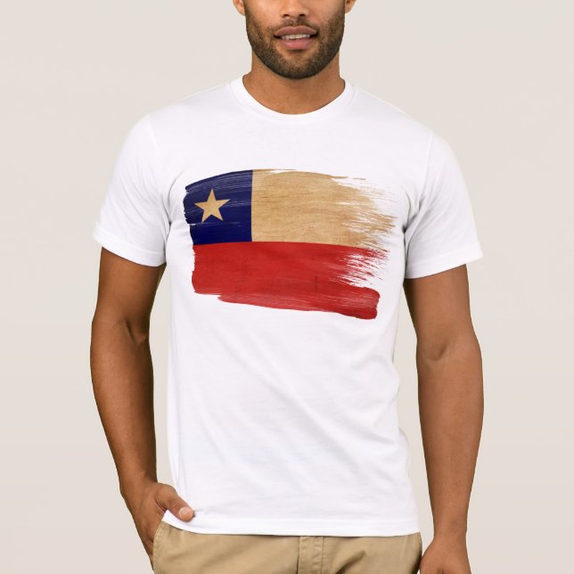 Chile Flag T-Shirt (Front)