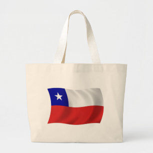 Chile Flag Tote Bag