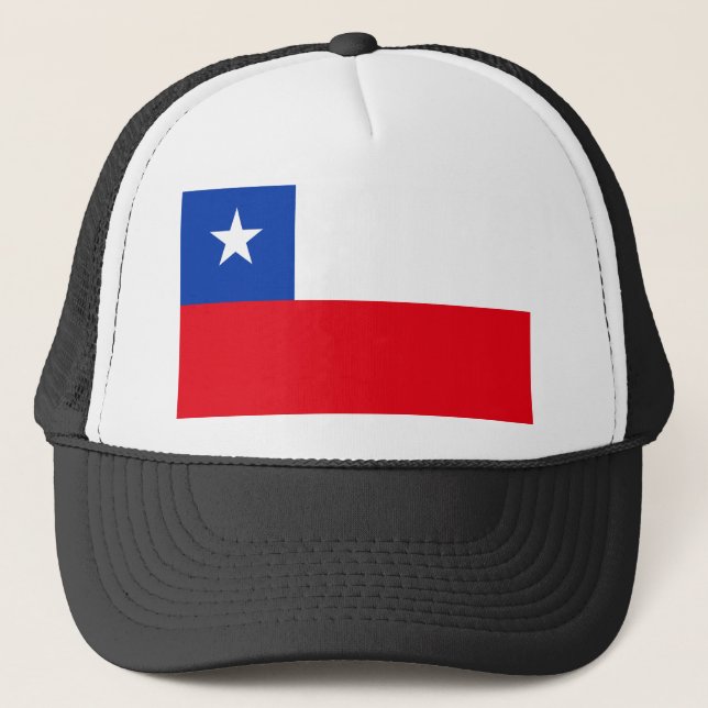 Chile Flag Trucker Hat (Front)